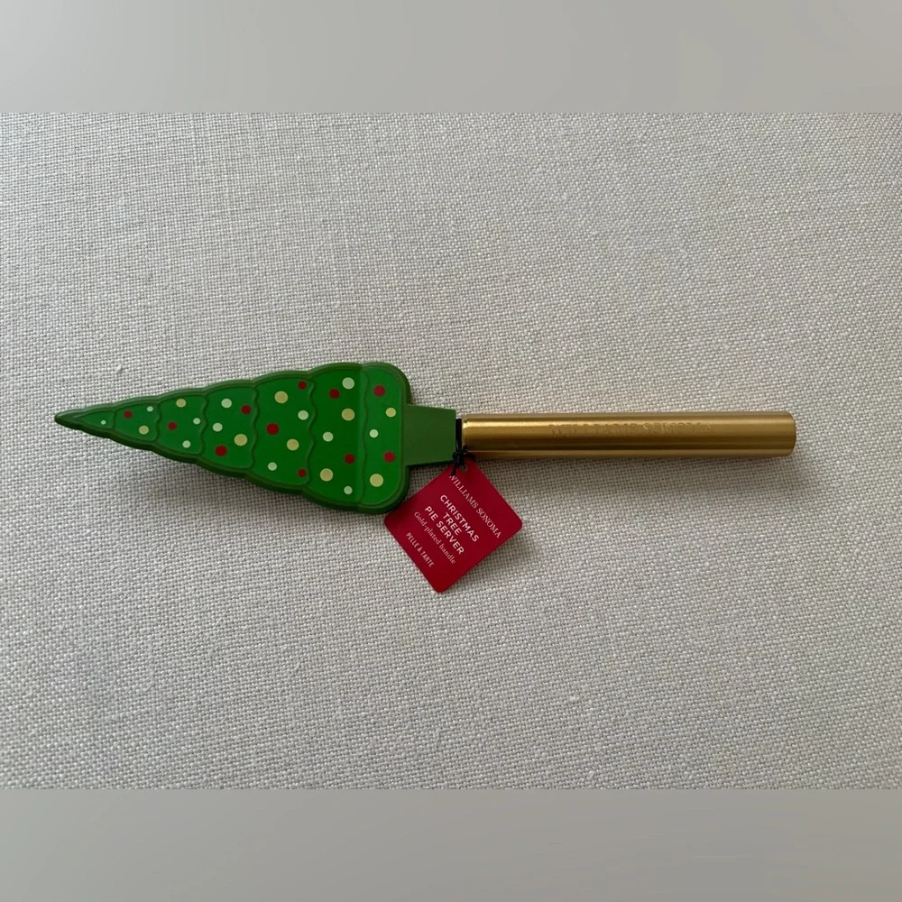 WILLIAMS SONOMA CHRISTMAS TREE PIE SERVER